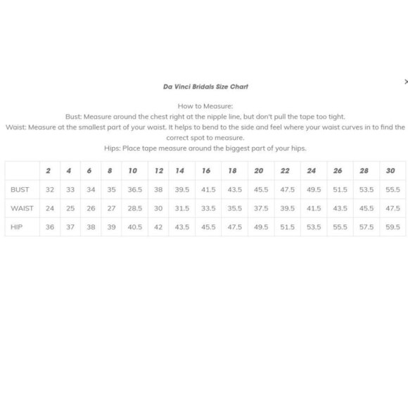 Da Vinci Bridal Wedding Dress 50324 - Picture 4 of 8